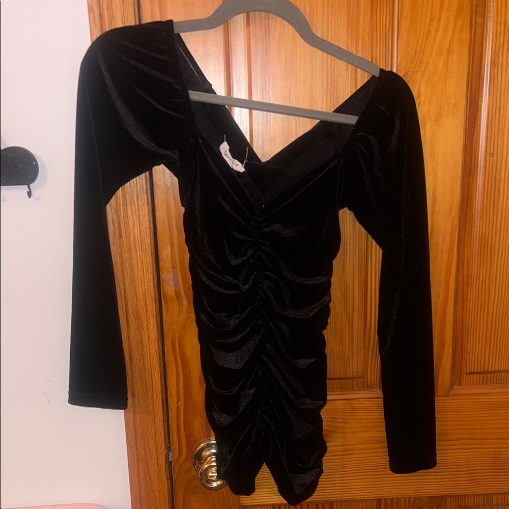 Elegant Black Mini Dress